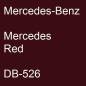 Preview: Mercedes-Benz, Mercedes Red, DB-526.